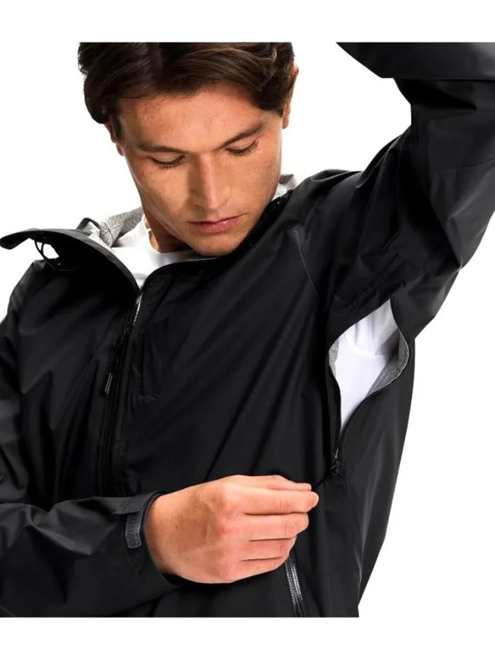 The North Face Alta Vista Jacket Men's L Black DryVent Waterproof Hooded NWT